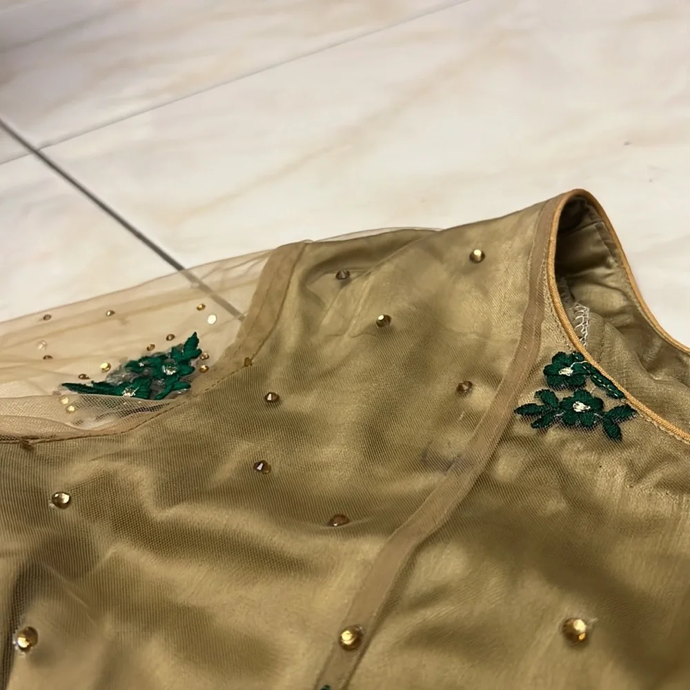 3 piece suit lehenga Indian - Picture 5 of 7